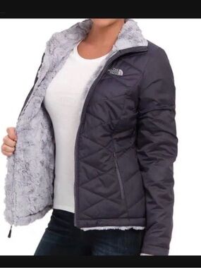 NWOT $128 The North Face Mossbud Swirl Insulated Coat Gray size small